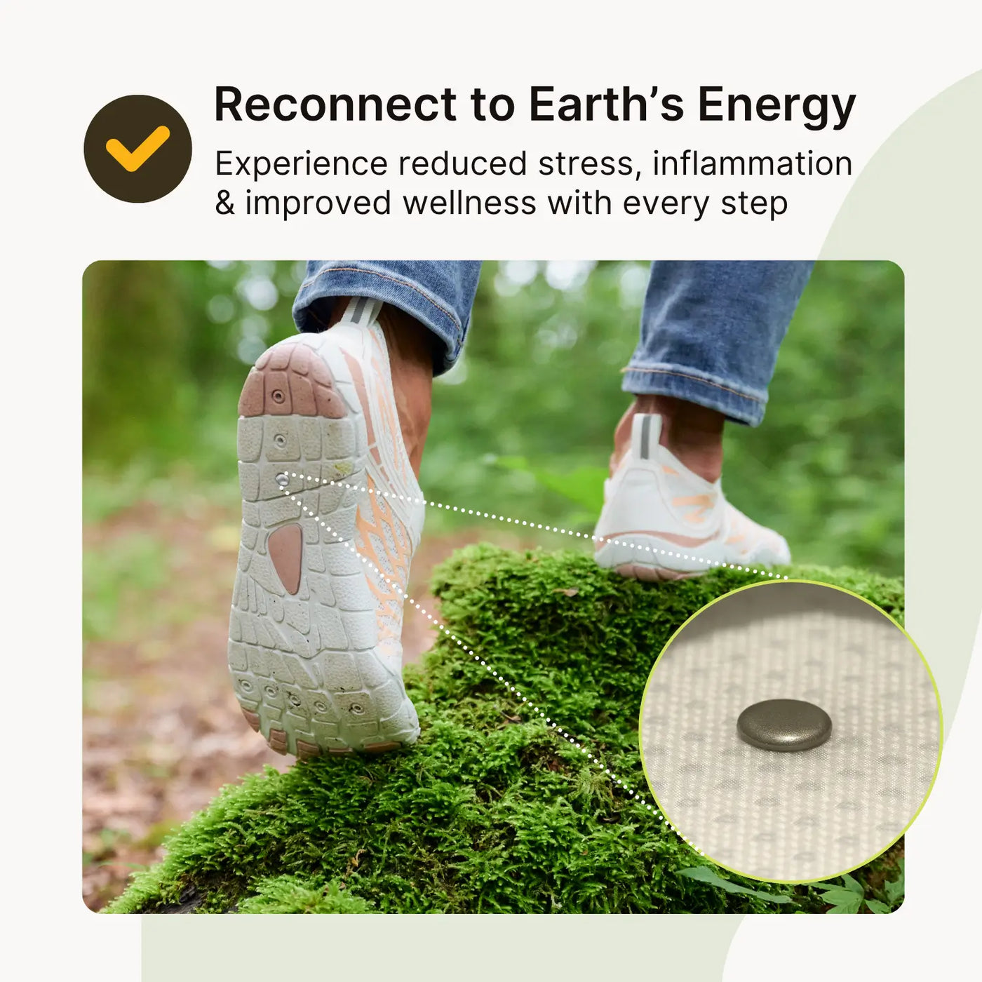 iGroundi™- Copper-Grounded Barefoot Shoes for Natural Balance (Unisex)